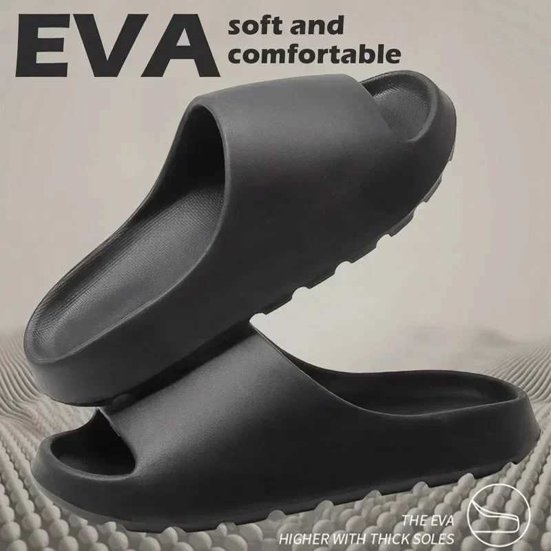 Womens Slippers EVA Soft Thick Soled Summer FAshion Slippers Mens Slides Beach Sandals W250704