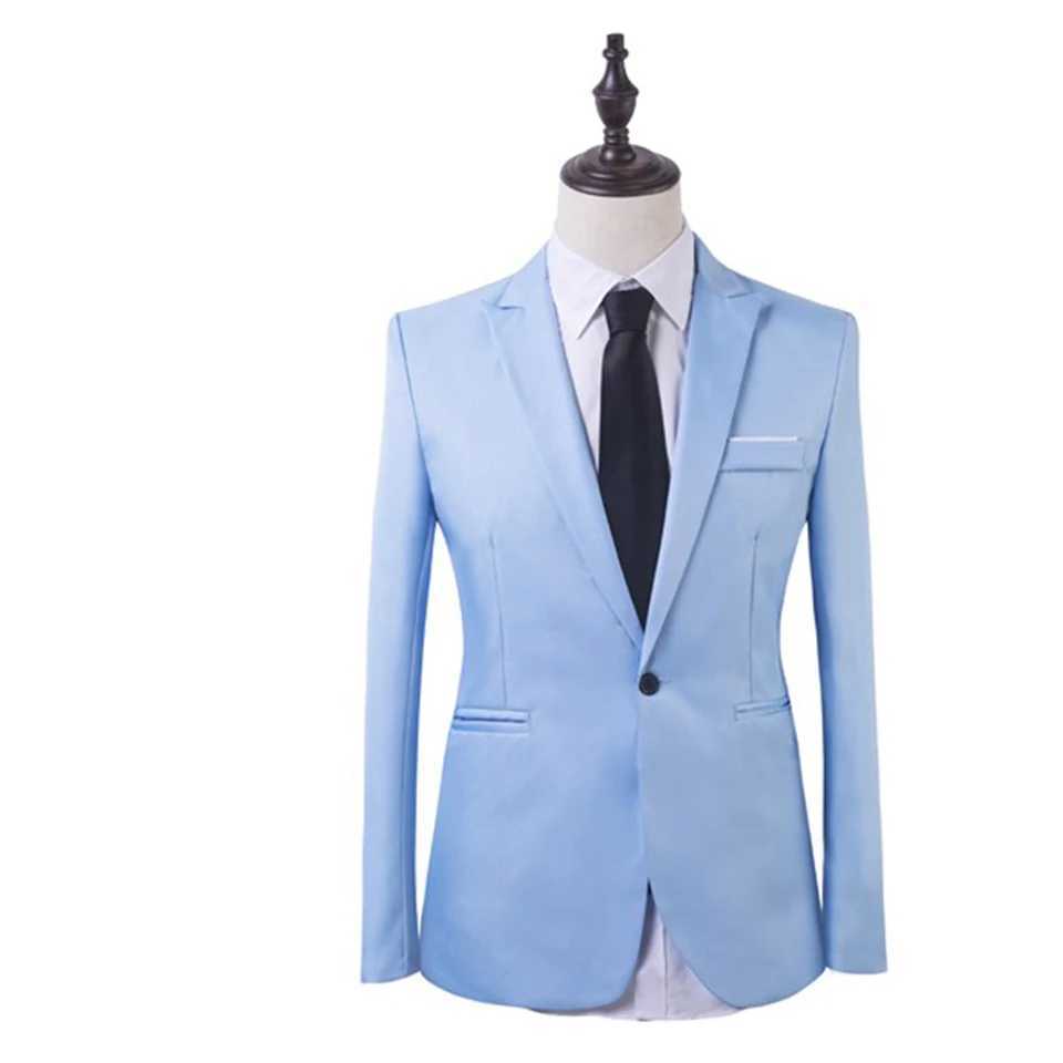 Mens Formal Slim Business Suit Tuxedos Blazer Jacket Coat Pants Party Wedding Size M~2XL Polyester Fabric and Functional X250704