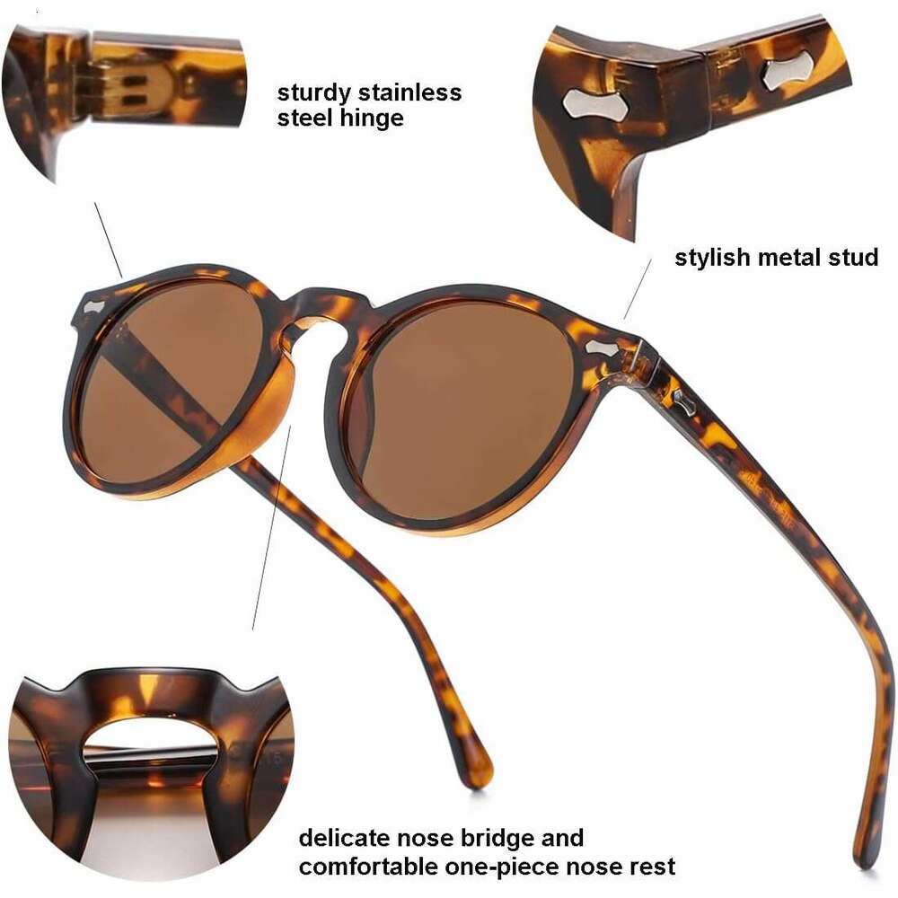 Cute 3 Round Polarized Sunglasses for Kids Girls Boys Age 3-8
