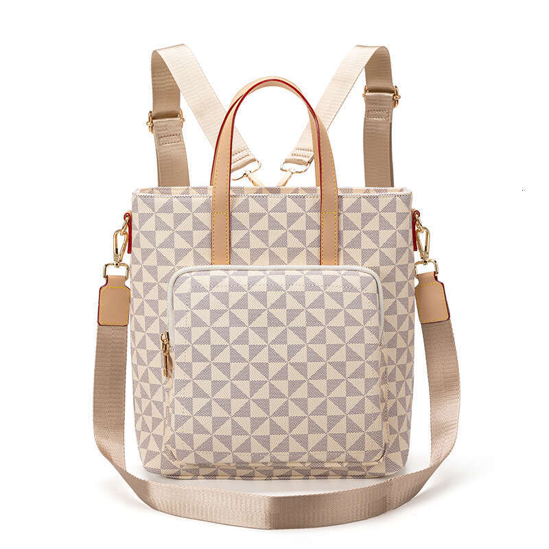 Lacel Urwebin Women's Backpack 2024 Fashion College Style Handbag Large Capacity Printed Lightweight Shoulder Bag