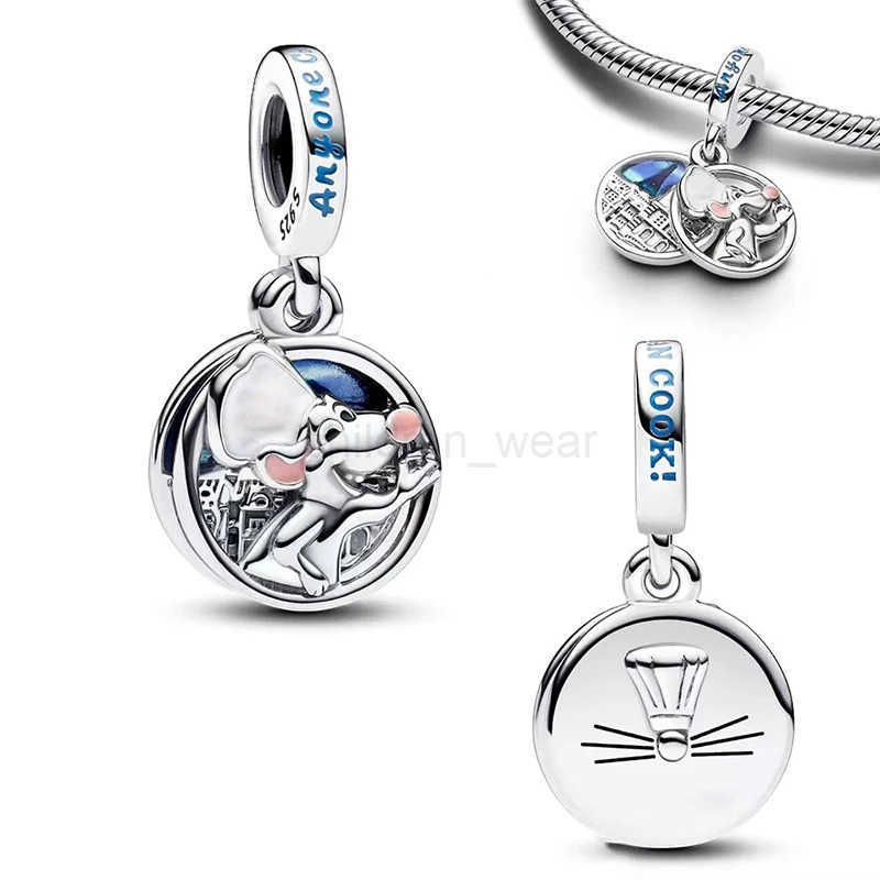 Disney Wall-E Robot Winnie the Pooh Pendant Charm Bead Fit Bracelet Bangle Necklace Women Luxury DIY Jewelry Party Festival Gift W20250704