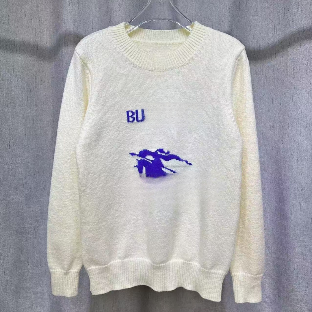 25ss Knitted sweater Men sweater Top designer Luxury Casual Loose pull Alphabet Embroidery horse pattern Mens Women Sweaters O Neck pullover Long Sleeve Jumper