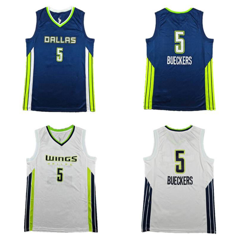 5 Paige Bueckers Dallas Wings Jerseys Wings Women Basketball Home Away Jersey