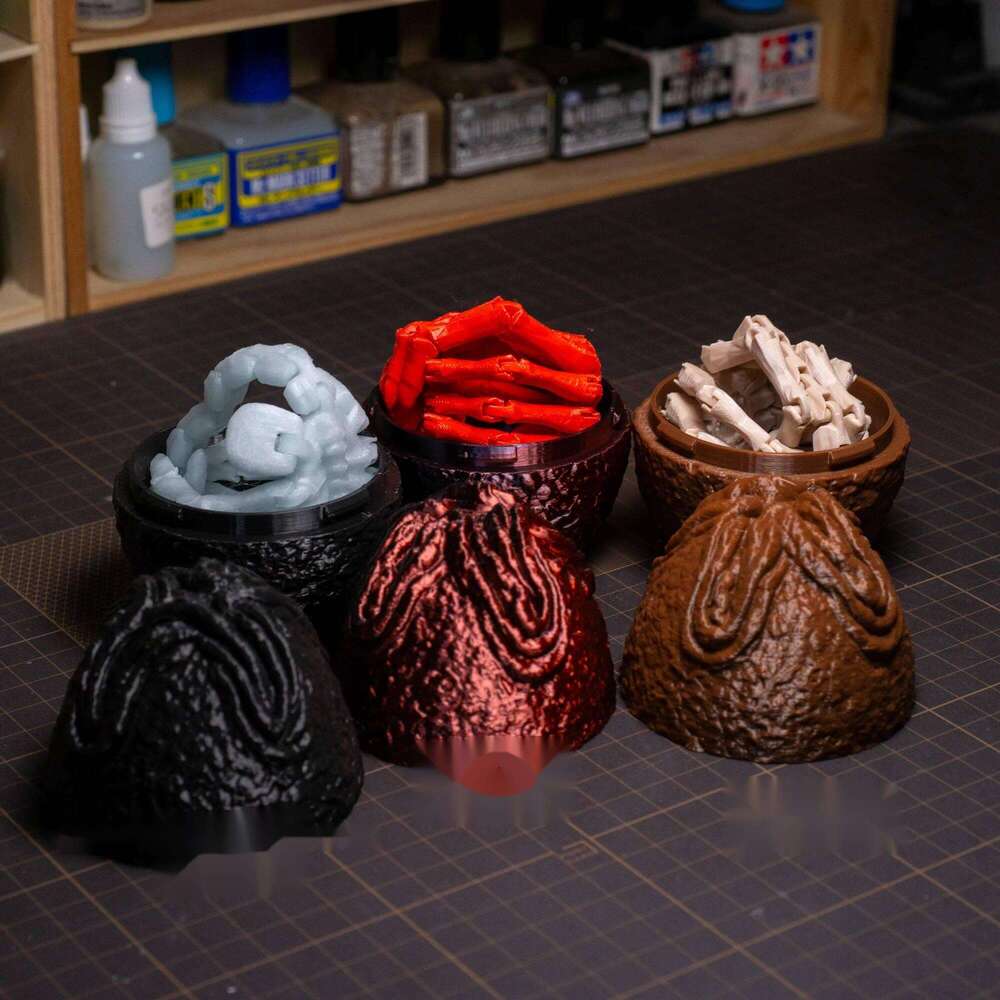 3D Printed Face-Hing Bug Alien One-Piece Joint Movable Children's Toy Gift Car Ornament Decoration Scene