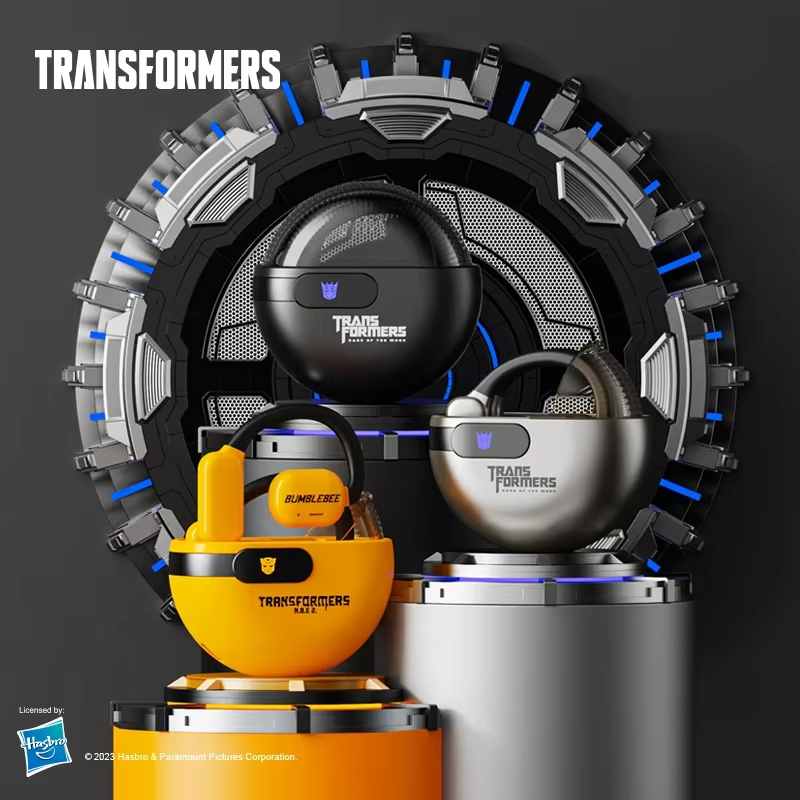 TRANSFORMERS Wireless Bluetooth Headphones Hi-Fi Stereo Noise Reduction OWS Earbuds Long Endurance Gaming Sports Earphone TF-T09