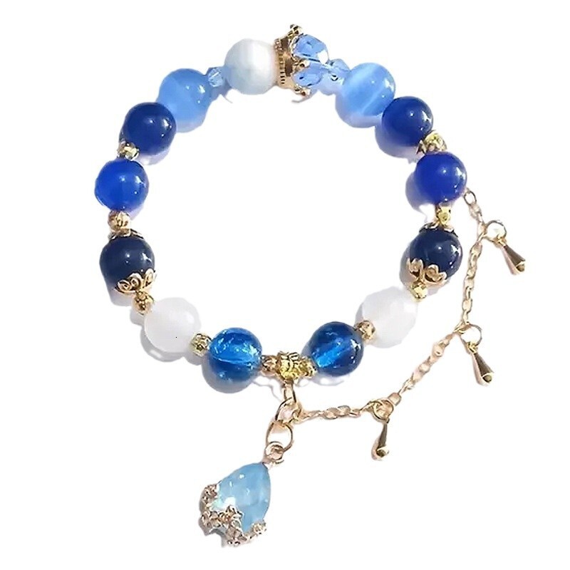 Funina Yuanshen Impression Water God Bracelet Derivative Wristband Peripheral Gift Accessories Cosplay Anime
