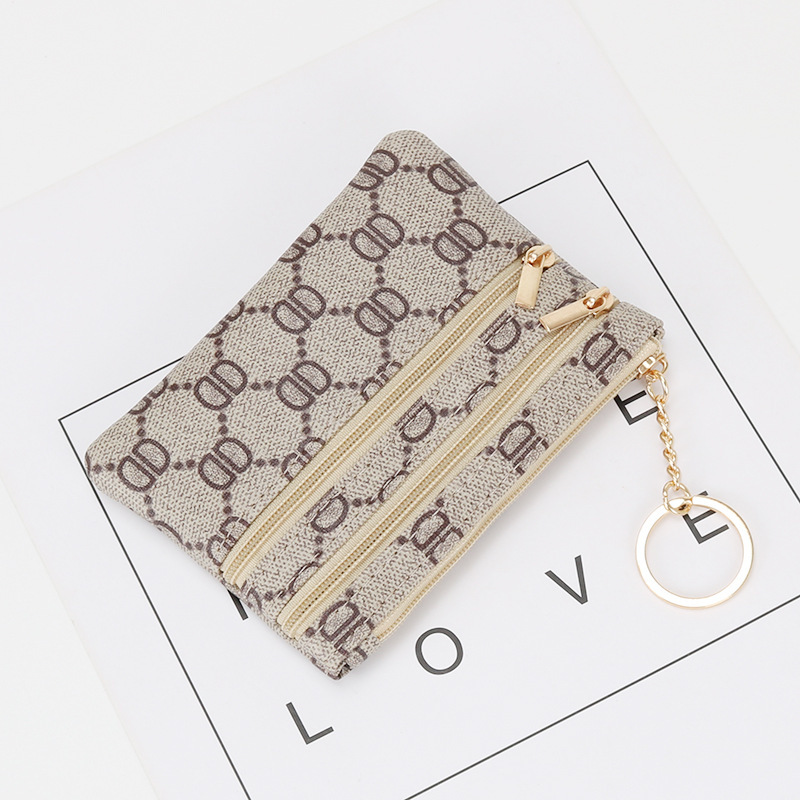 wallet designer woman high quality Women's Mini Zipper Coin Purse Key Holder Compact Wallet Small Change Pouch Fashion Simple Design Free Shippin