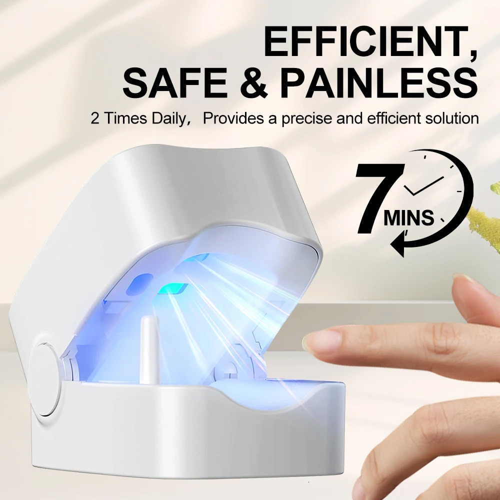 Nail Fungus Treatment UV LED Lamp Laser Device for Cleaning Onychomycosis USB Charge UV Light for Nail Sterilize Repair Care 250627