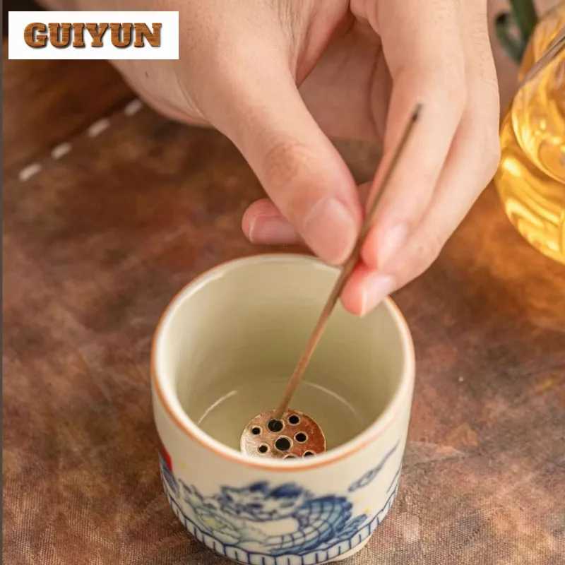Creative Dragon Play Flower Ru Kiln Incense Seat Line Insert Incense Burner Home Burner Base Furnace Tea Set Accessories Crafts W250704