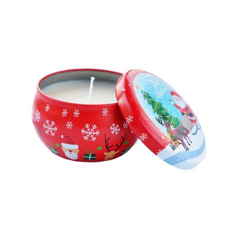 2025 New Christmas Atmosphere Aromatherapy Candle for Stress Relief Relaxation Bath Yoga Freshen the Air in the Room Smokeless W250704
