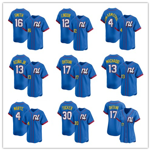 2025 AllStar Baseball Jerseys Shohei Ohtani Lindor Ketel Marte Ronald Acuna Jr Will Smith Manny Machado Kyle Tucker Pete Crow-Armstrong Freddie Freeman harper 4XL