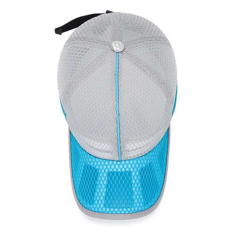 New Summer Children Kids Cute Baseball Cap Solid Breathable Snapback Hat Outdoor Cool Mesh Boy Girl Sun Cap Hat X250704