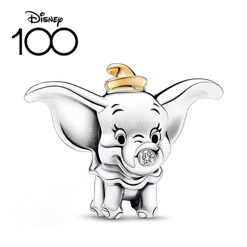 Disney 100th Anniversary Charm Beads Suitable Fits Original Bracelet DIY Birthday Jewelry Making W20250704