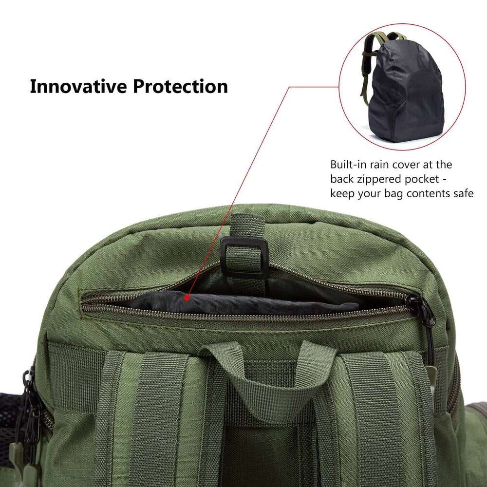 Bassdash Fishing Bag Backpack Lightweight Tactical Tackle Box Multifunctional