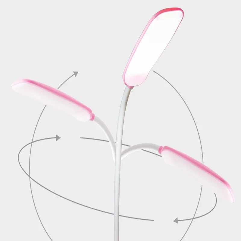 LED Desk Lamp Table Lamp Folding Eye Protection Reading Light Dimmable Touch Switch Type-C Rechargeable Battery XJ250703