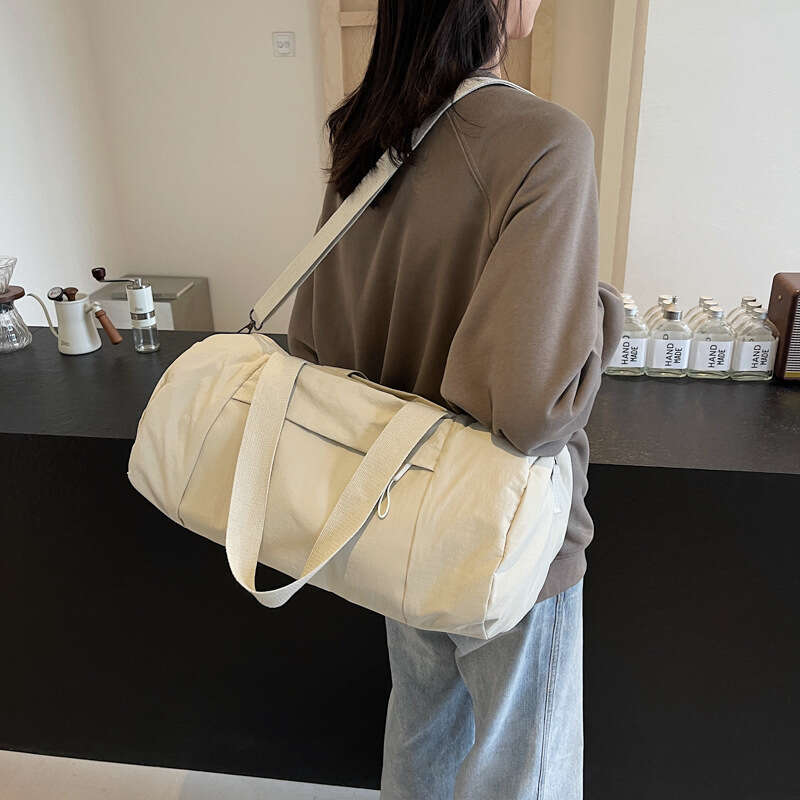 2025 New Women's Sports Yoga Casual Lightweight Shoulder Handbag New Crossbody Cylinder Bag Large Capacity