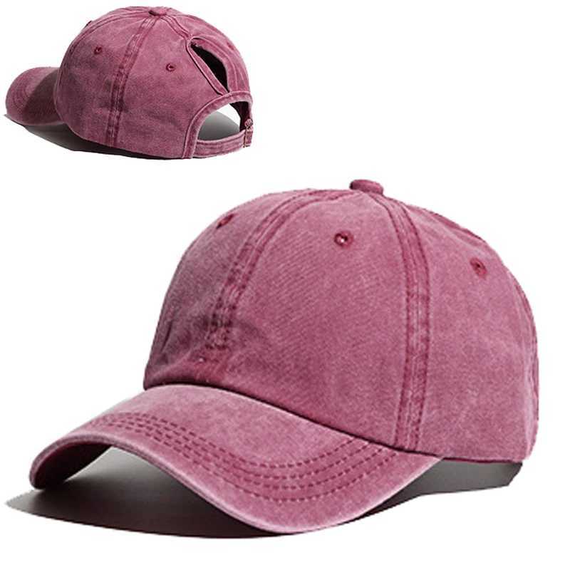 High Ponytail Baseball Cap for Wen Spring Summer Sun Hat Running Snapback Hat Messy High Bun Wens Caps Fem X250704