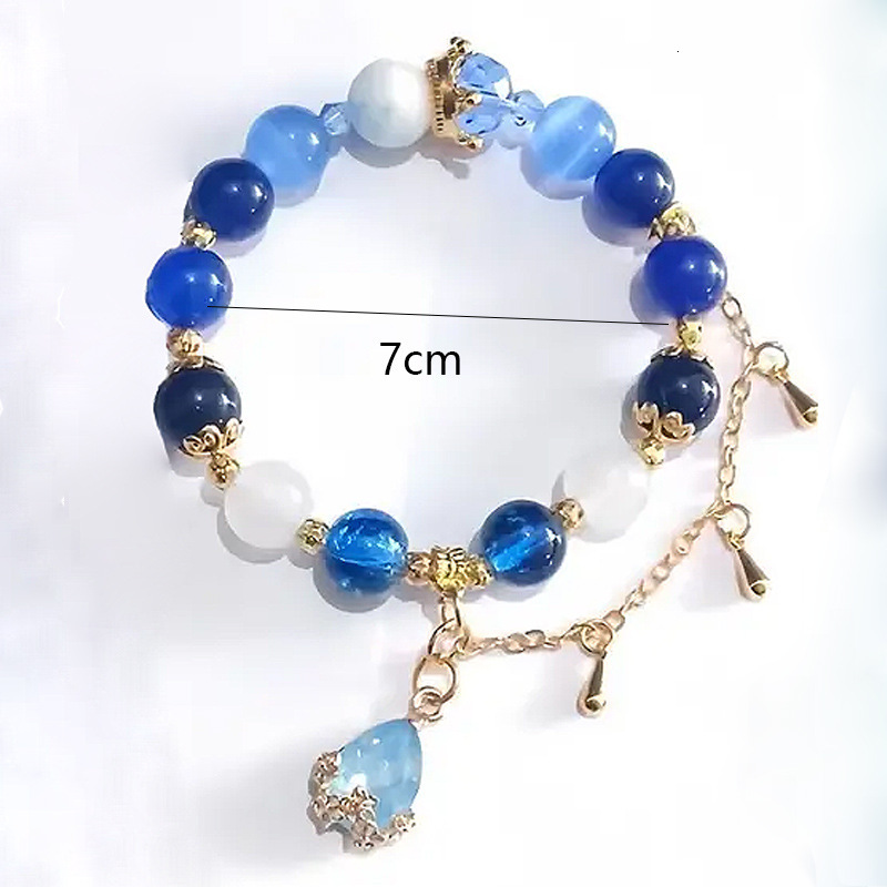 Funina Yuanshen Impression Water God Bracelet Derivative Wristband Peripheral Gift Accessories Cosplay Anime