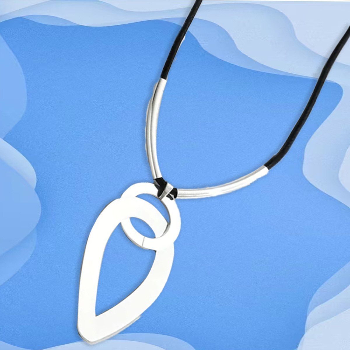 Hot Selling Simple Personality Niche Design Minimalist Geometric Alloy Accessories Women's Long Necklace