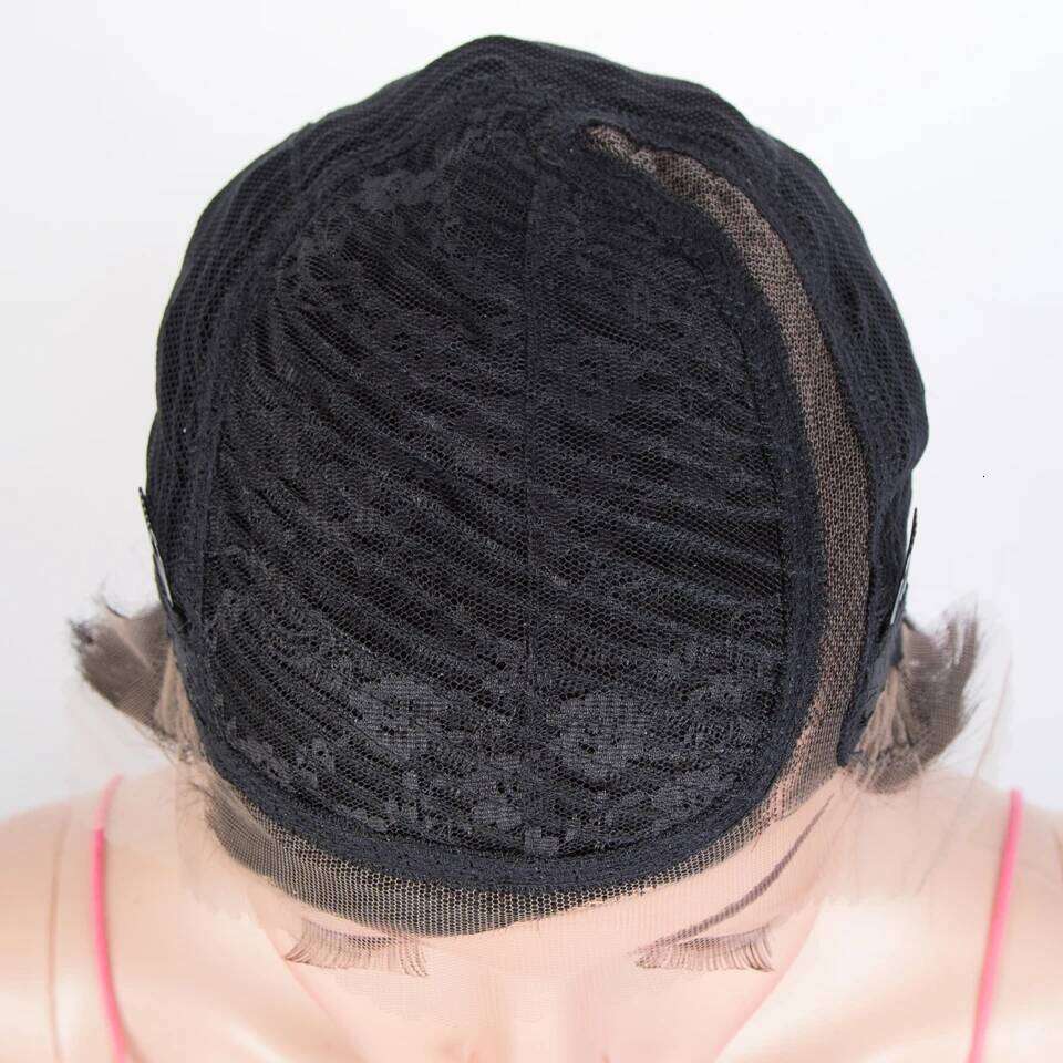 Lekker Short Pixie Cut 13X1 Part Lace Front 100% Human For Women Ready to Wear Brazilian Remy Hair Colored Straight Wig