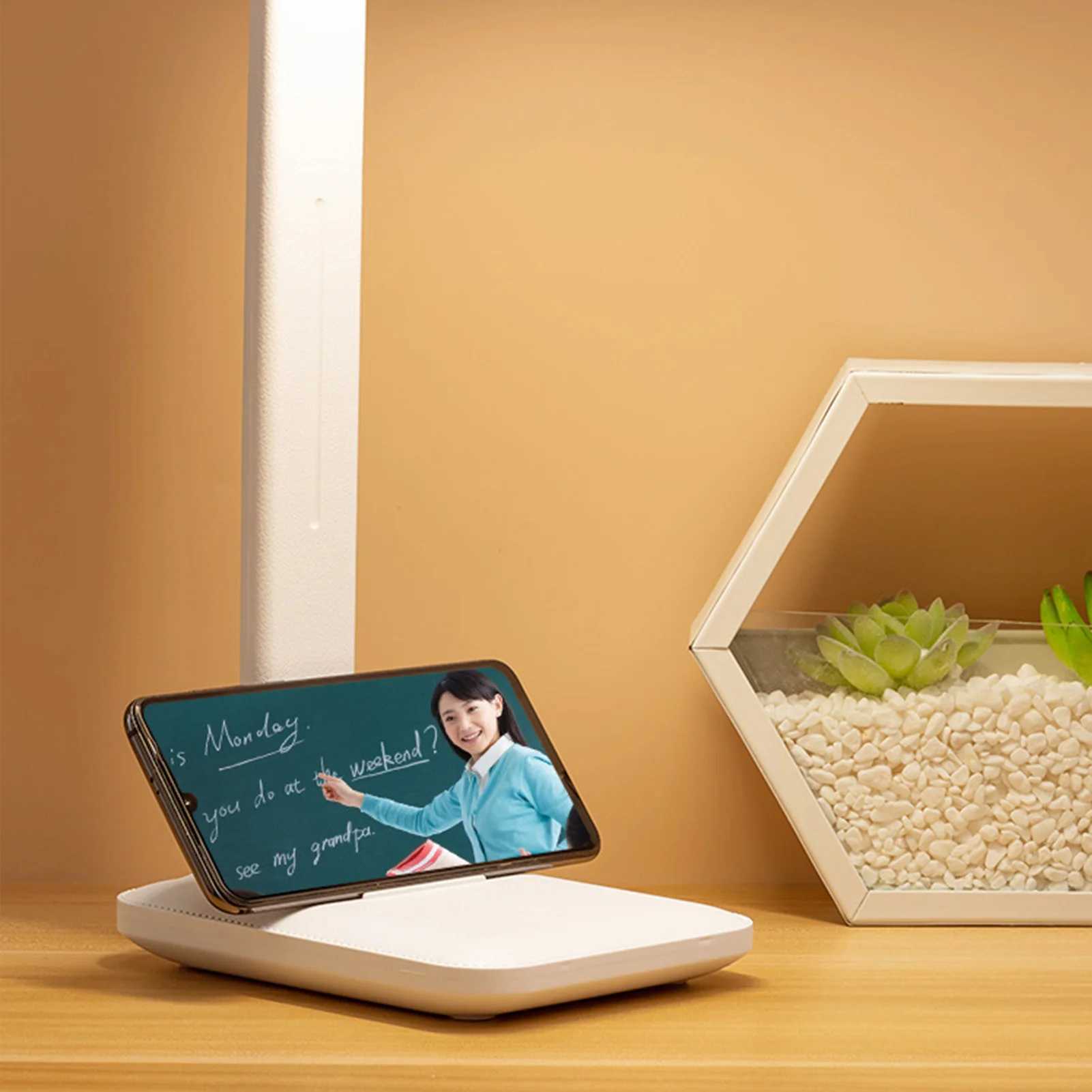 40 Table Lamp Eye Protection Touch Dimming Plug-in 180 Degree Flip Folding Stand Design LED Learning Desk Lamp XJ250703