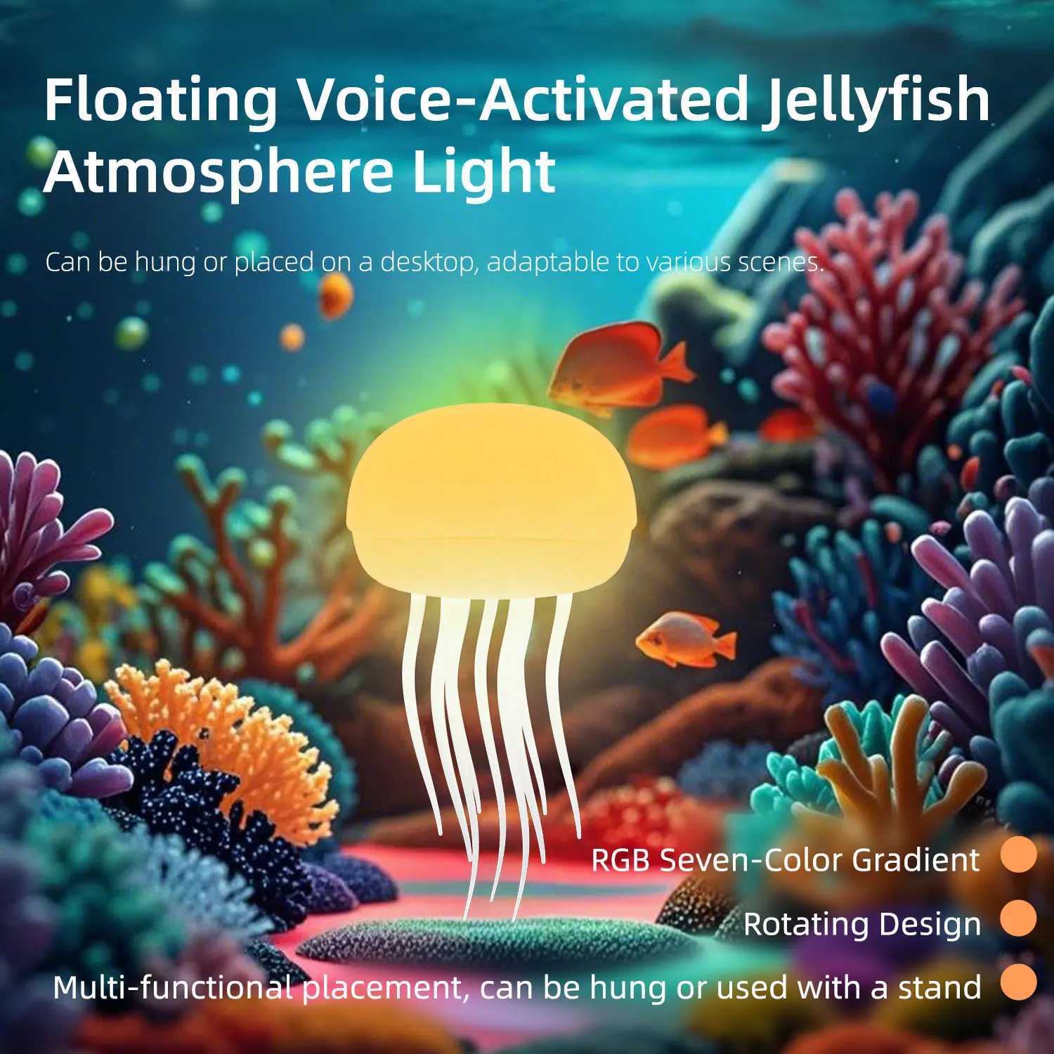 4 Modes 7 Colors Gradient Table Atmosphere Night Light with Dancing Legs for BedroomXJ250703