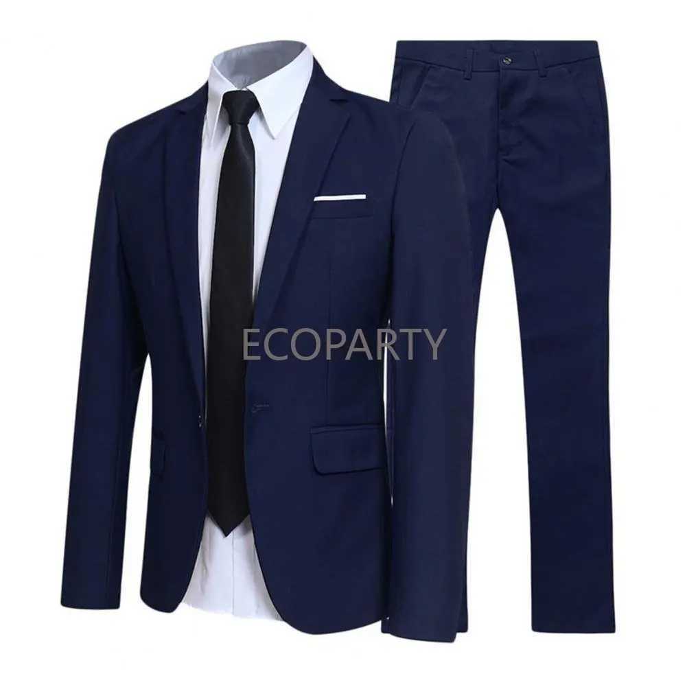 Men Slit Fit Two Three Piece Business Dress Man Suit Groomsmen Clothing Suits for Men 2022 Trajes De Hombre Prom Suit Costuum X250704