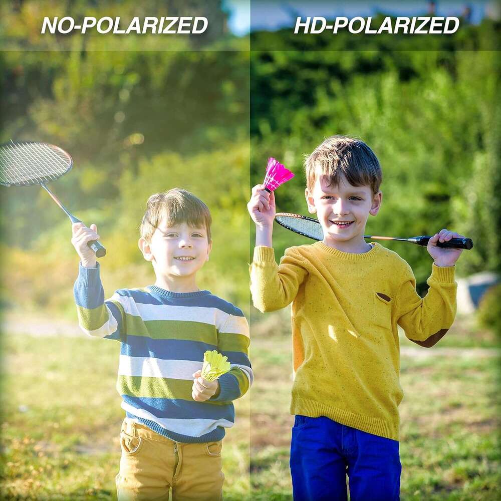 Kids Sunglasses 3 Polarized TPEE Unbreakable Flexible Sport Glasses UV Protection for Boys Girls Age 3-7