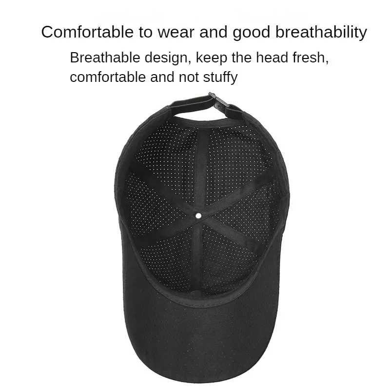 Summer Breathable Mesh Quick Drying Men Wens Baseball Cap Outdoor Sports Travel Fishing Climbing Cycling Runnning Hat X250704