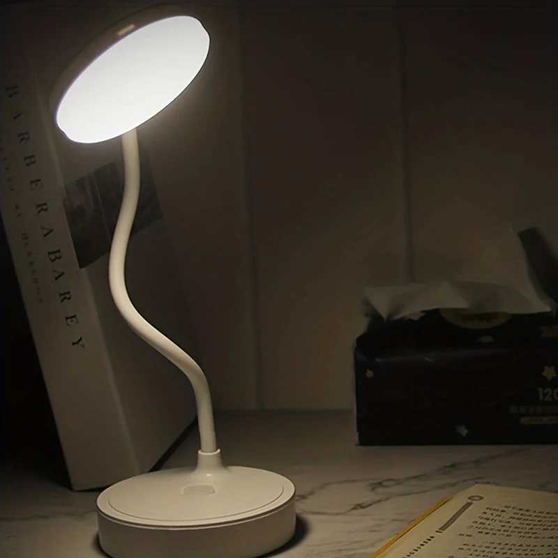 Table Lamp USB Rechargeable Desk Lamp Bed Reading Book Night Light LED Eye Protection Light Foldable for Study Office Work Lamp XJ250703