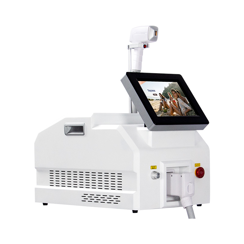 Professional Titanium Diode Laser Hair Removal Machine High Power Alexandrite Ice Laser Epilator 755 1064 808nm