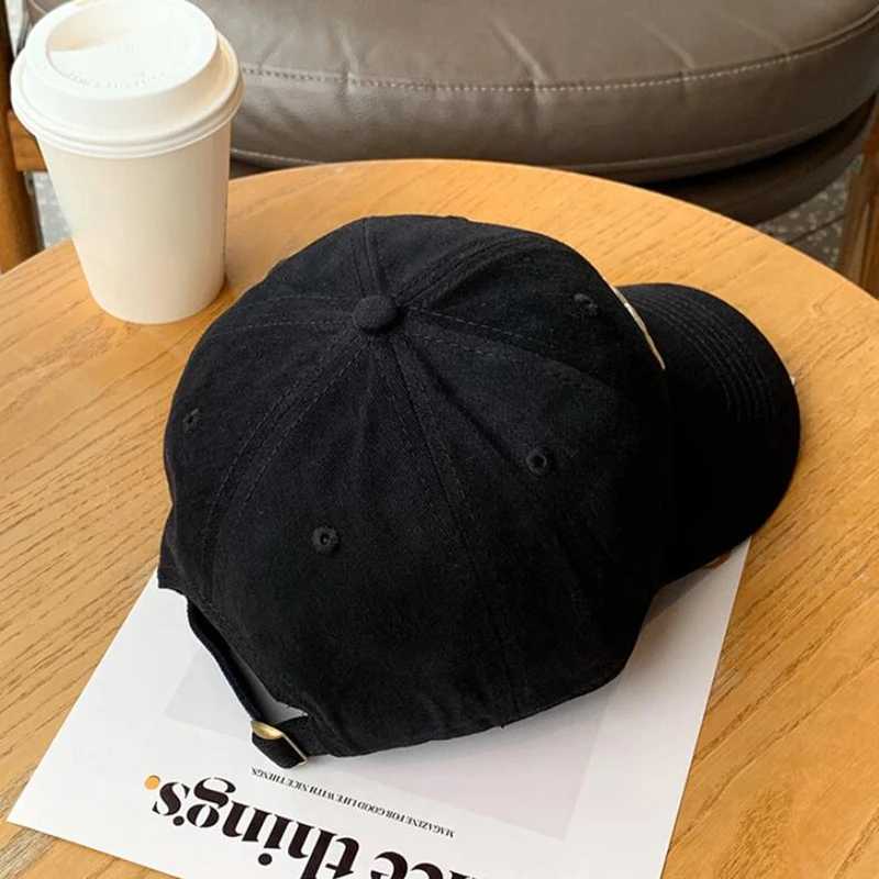 RICYGVM Letter Embroidery Baseball Hat For Wen Men Fashion Duck Tongue Cap Outdoor Sunshade Peaked Caps Solid Color Visors X250704