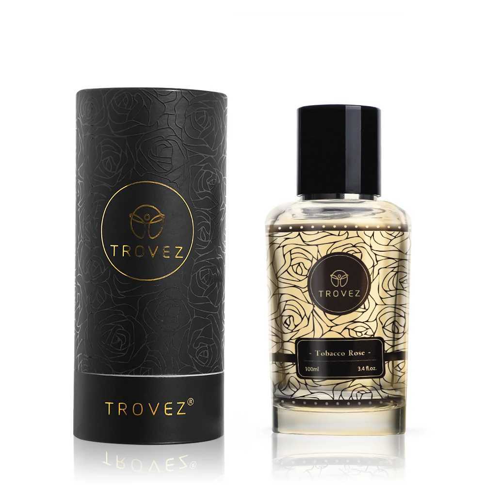 Trovez Tobacco Rose 100ml Perfume Long-lasting Fragrance Rich Unisex Perfume Scent Gifts Aroma Body Spray Perfumes for Men Women XJ250704