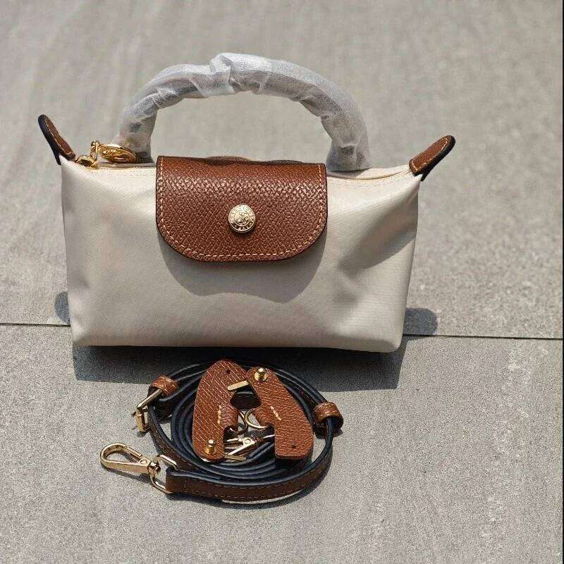 Mini Nylon Dumpling Non Perforated Women's Handbag Multi functional Spring and Autumn Single Shoulder Bun