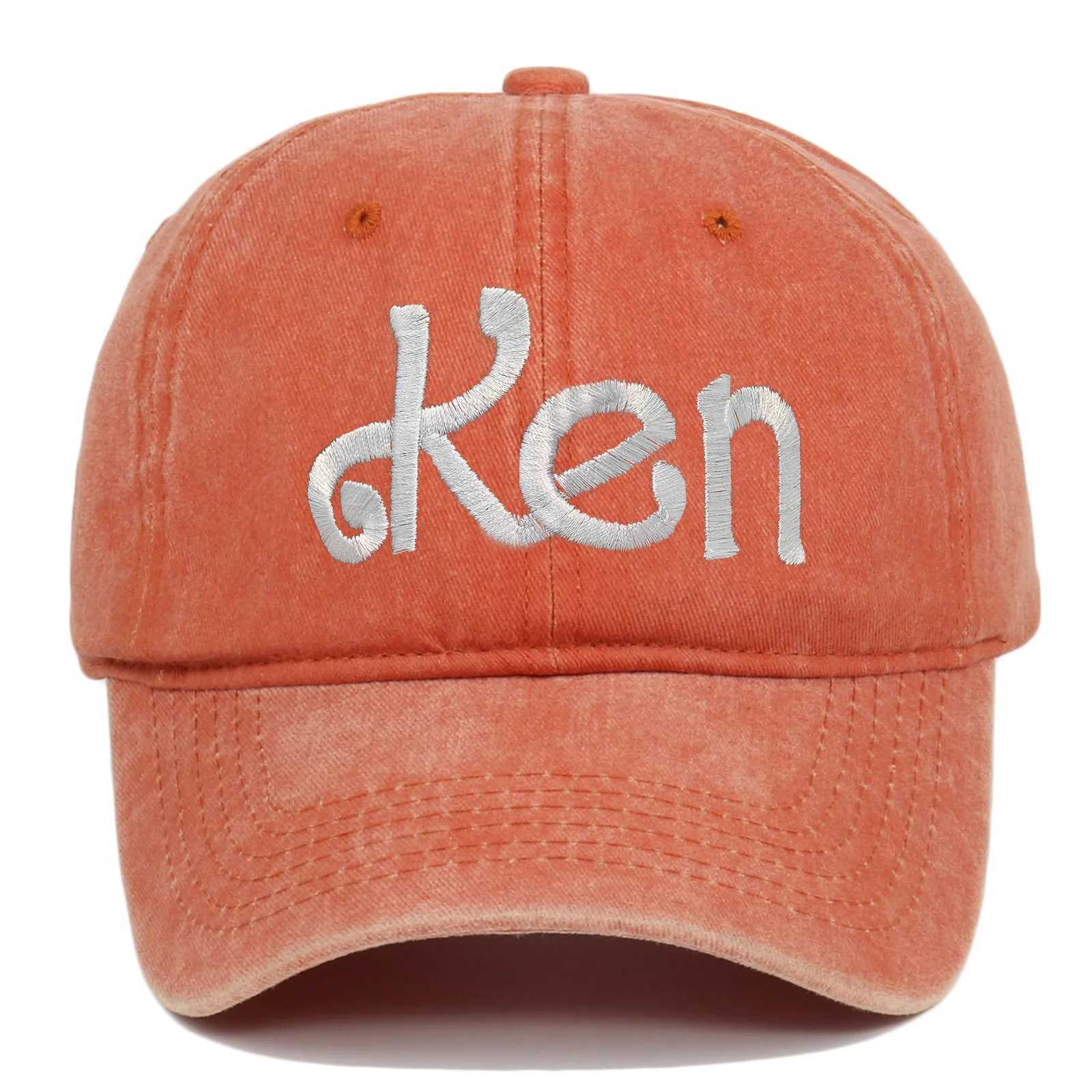 New Retro Washed Baseball Cap Korean Version Cute Embroidered Curved Brim Cap Fashion Trend Versatile Baseball Cap Men 2 X250704
