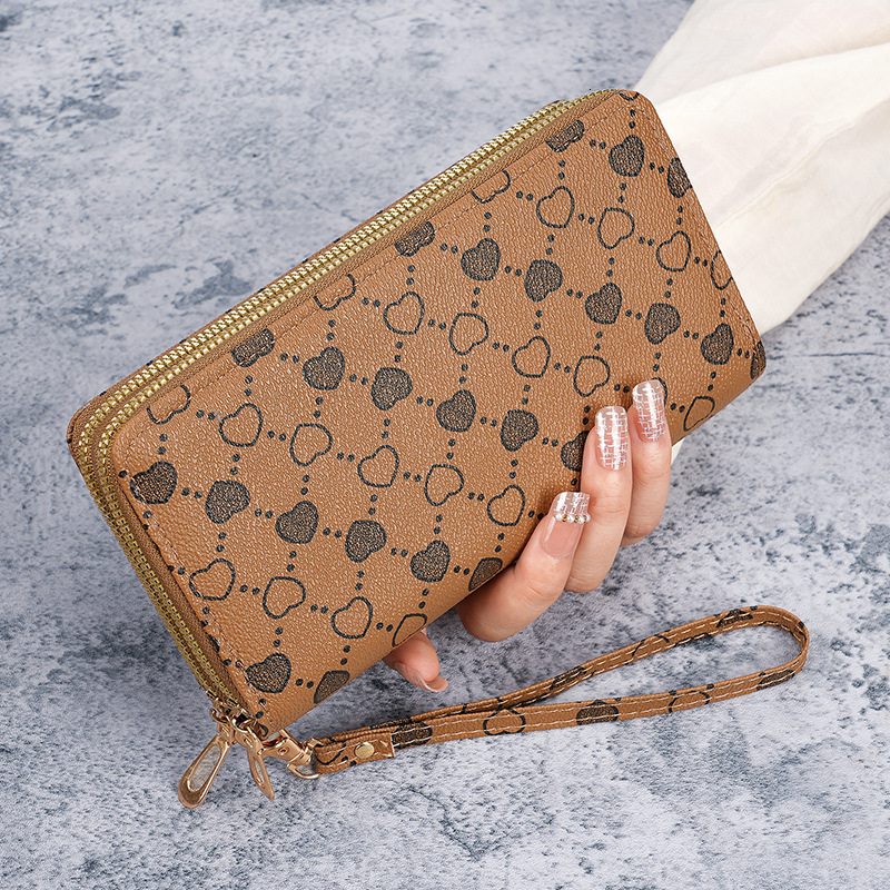 Free Shipping Designer Bag Women's Wallet Clutch Long High-end Simple Wallet Multi-functional Large Capacity Card Holder Coin Purse
