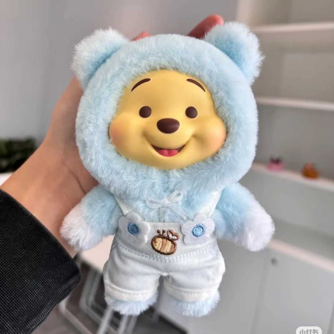 Disney 2025New Genuine Disney Blind Box Winnie The Pooh Series Vinyl Face Pendant Pupu Bear Doll Fashion Trend Toy Kids Customized Gift Z250703