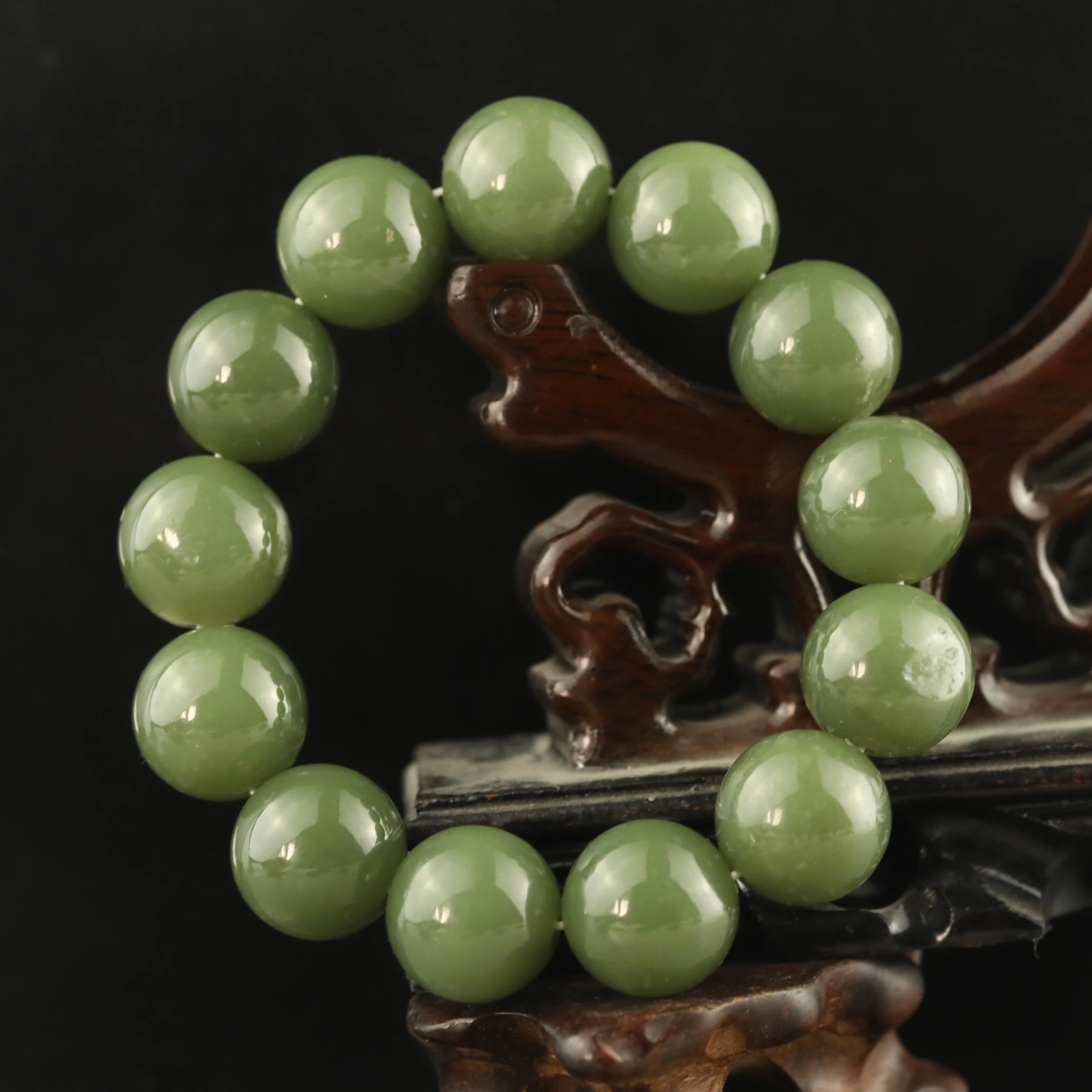 China Natural hetian Jade beads bangle bracelet d12 t #54 #17 #1 #45 250628