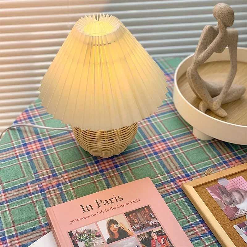 Folding Modern LED Table Lamp USB Timing Dimming For Indoor Bedroom Bedside Living Room Study Night Light Retro LED Desk LampXJ250703