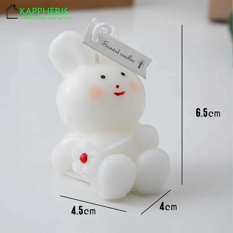 Bunny Guest Gift Candles Cute Rabbit Scented Candles Favors Animals Wholesale Mini Candles for Home Decorative W250704