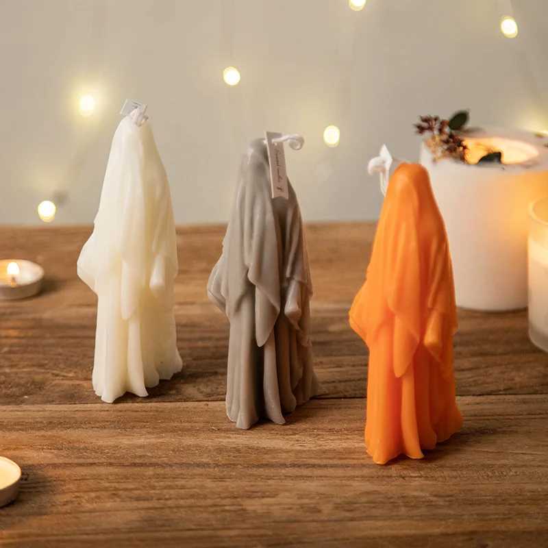 Halloween Woman Scented Candles Holiday Souvenirs Ins Creative Home Decorations Halloween Day Decorations Fragrant Candle W250704