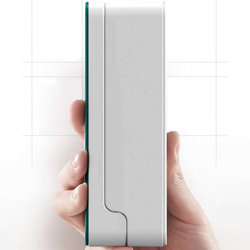 Portable Foldable Lamp With Clock USB Charging Type Fold LED Desk Lamp Energy Saving Rechargeable LED Reading LightXJ250703