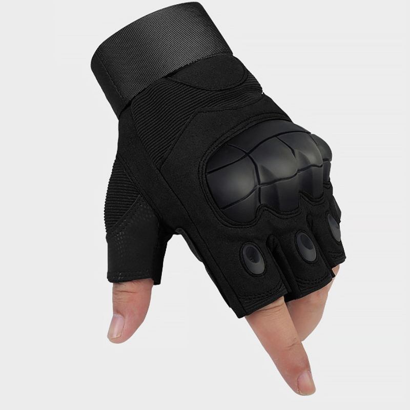 Tactical gloves fingerless glove men outdoor active cycling hiking rock climbing fishing hunting breathable anti slip wearproof gloved unisex size m-x