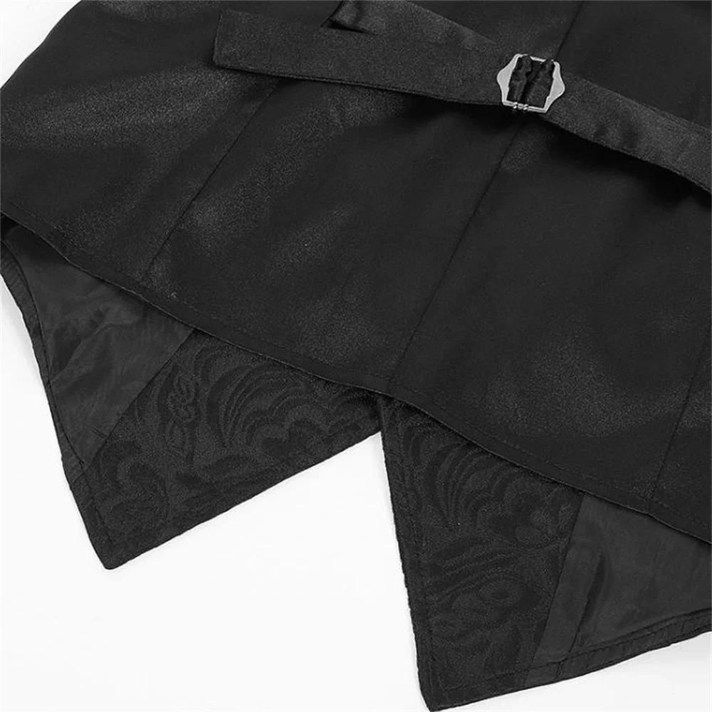Mens Medieval Waistcoat Cosplay Costume Steampunk Jacket Vest Coat Victorian Ghost Gothic Blazer Suits Dress Up Tops 250704
