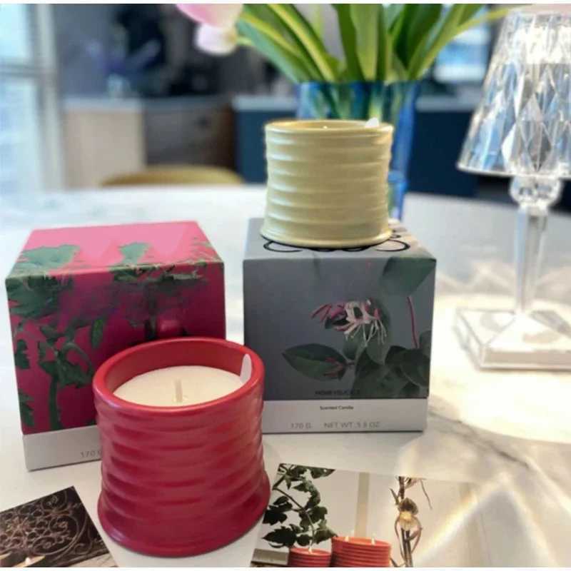 Aromatherapy Candle Honeysuckle Tomato Gift Box Home Fragrance Valentines Day Gift Companion Gift W250704