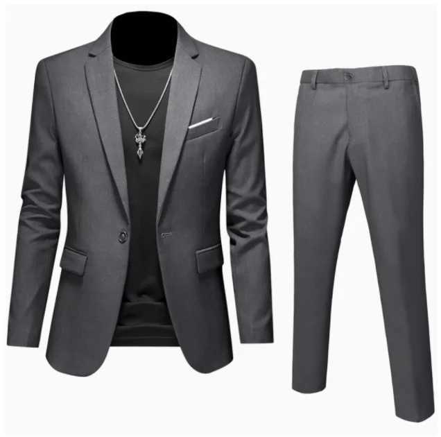 Blazer Men Suits Cardigan Outerwear Single Breasted Solid Blazers with Zipper Fly Ankle Length Pants Business Summer Pockets X250704