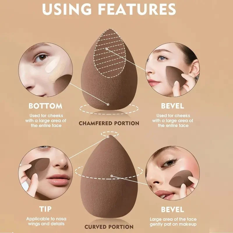 12/14Pcs Makeup Sponge Set Triangle Mini Blenders for Liquid Concealer Cover Blemishes/Spots 37 Effects All Skin Types 250625
