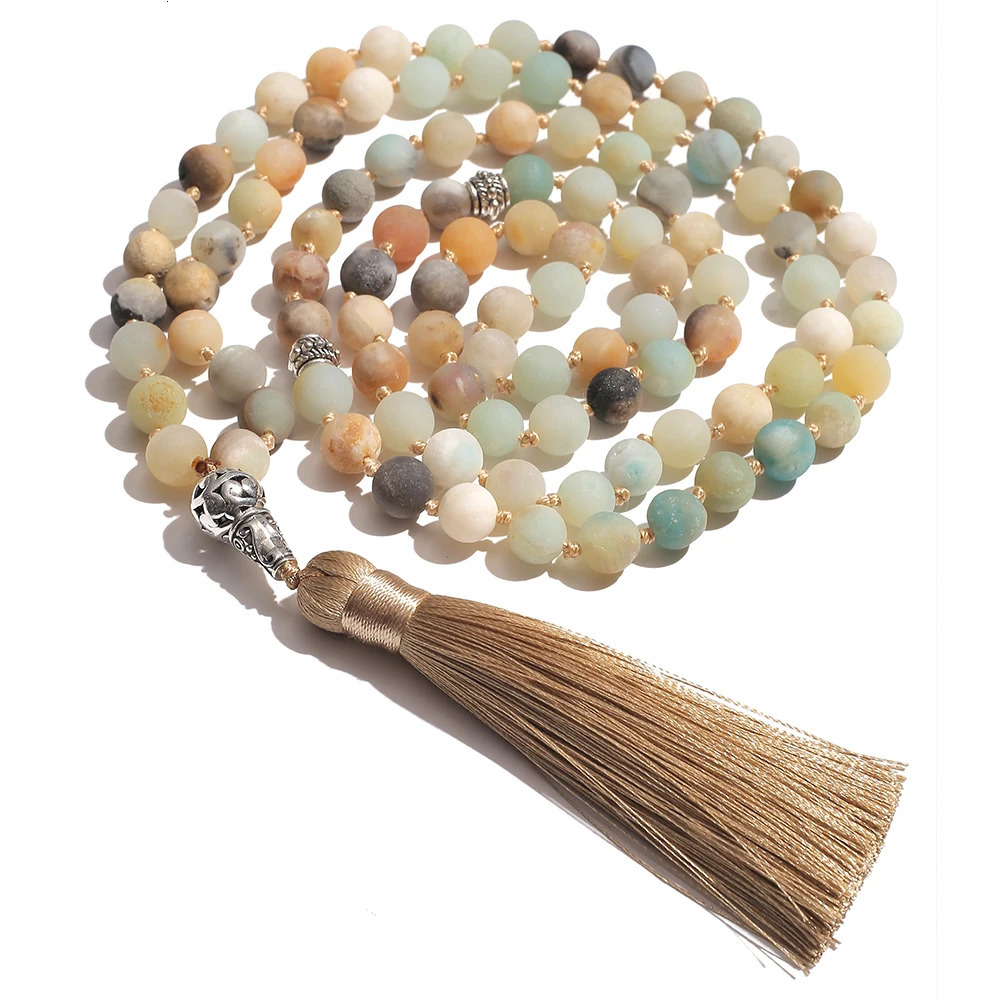 Tasbih Prayer 99 Prayer Beads Islamic Rosary 8mm ite Knotted Necklace Bracelet Muslim Jewelry 250628