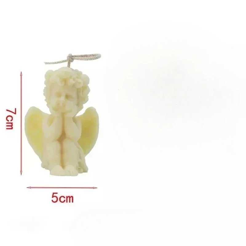 ute Candles Cupid Angel Scented Candle Ins Small Art Decorative Aromatic Candles Home Fragrant Decoration Candle Posing Props W250704