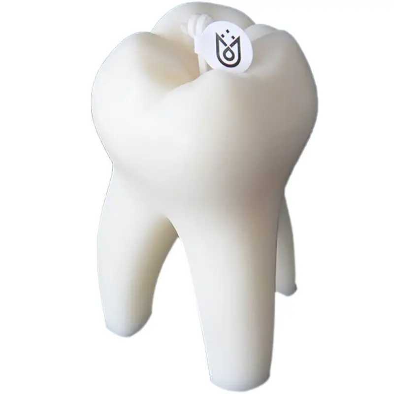 2023 New Creative 4 Aromatherapy Big Teeth Shaped Aromatherapy Candle For Birthday Gift Home Decoration Ornament 1PCS LF202 W250704